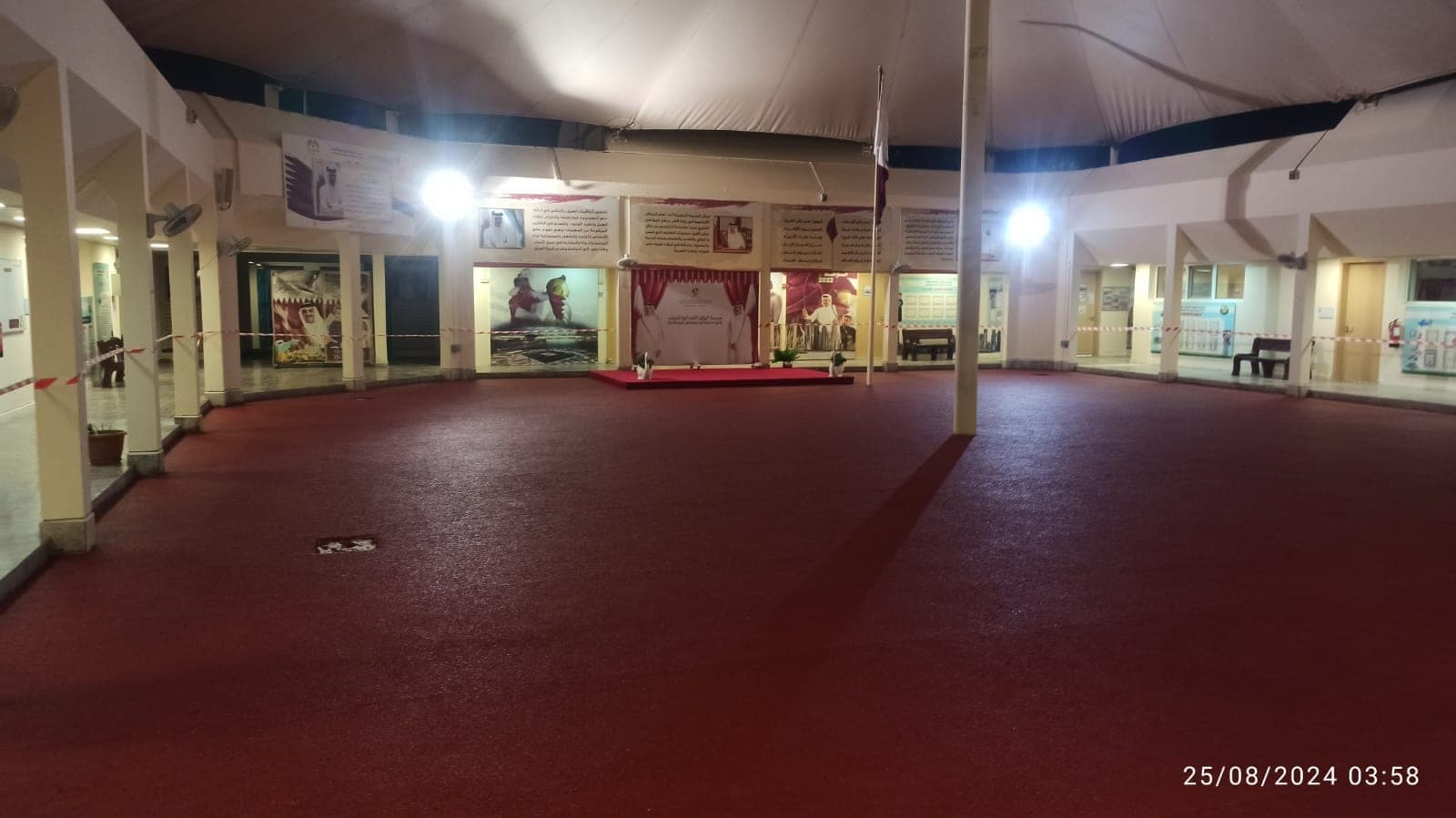 Private residence, Al Wukair — EN 1177 playground surfacing installed by Ayana, Qatar 2024.